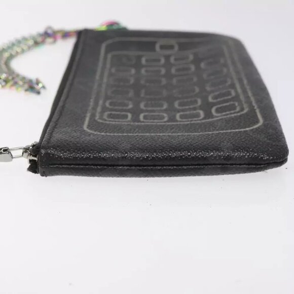 LOUIS VUITTON Monogram Eclipse Fragment iPhone Case M64433 LV Auth 113203 - Picture 5 of 16